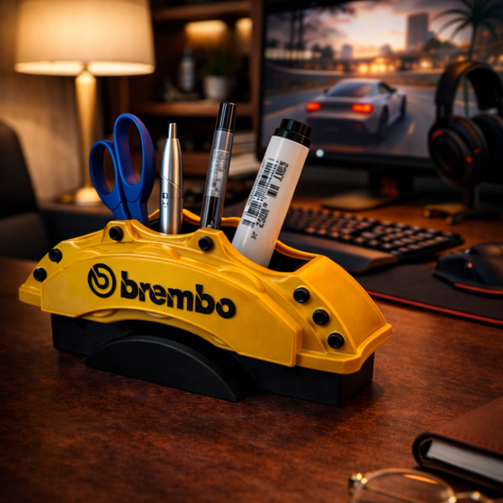 Porta-Canetas Pinça de Freio Brembo Decorativo 3D